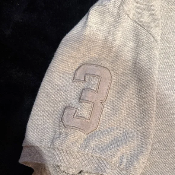 Polo by Ralph Lauren Men's Light Gray Polo Shirt - Picture 4 of 4